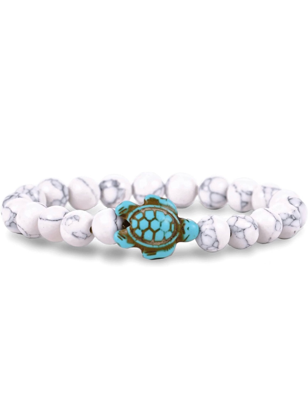 Sea Turtle Bracelet Turquoise Handmade Natural Stone Bracelet Summer jewelry